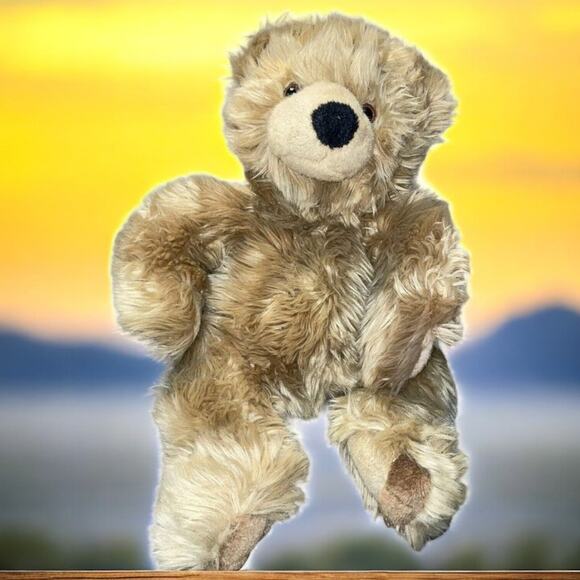 Manhattan Toy Co Teddy Bear Plush Carousel Guy Nursery Decor Shower Gift 17" - Picture 1 of 11